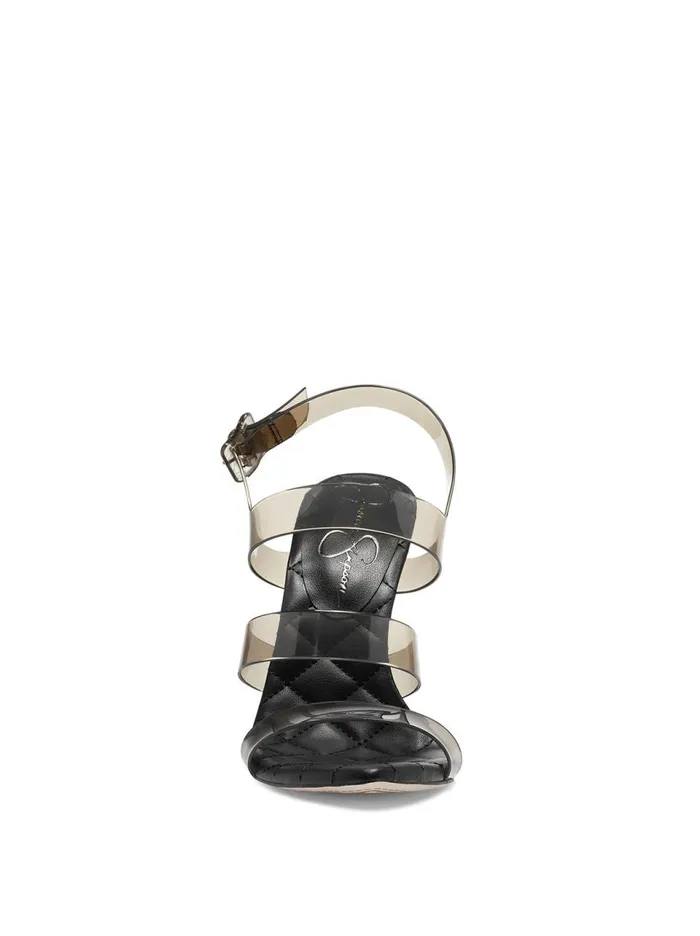 Women Sandals Jessica Simpson Wavie High Heel In Smoke Smoke
