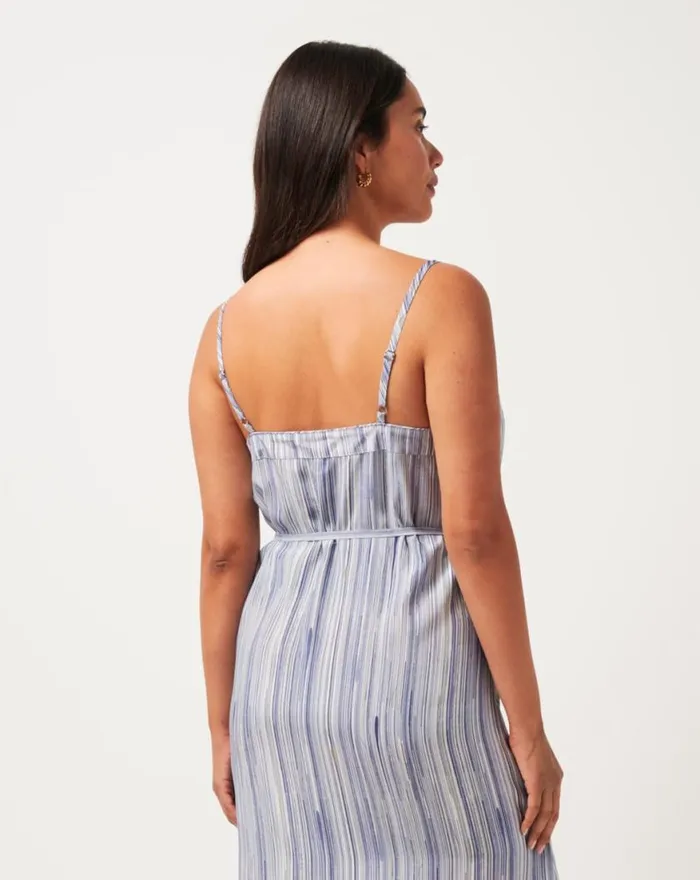 Women SAVANNA TANK DRESS Indigo Multi TravisMathew Dresses