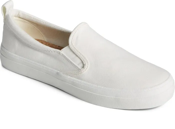 Women SeaCycled Crest Twin Gore Canvas Sneaker White Sperry Sneakers Women SeaCycled Crest Twin Gore Canvas Sneaker White Sperry Sneakers