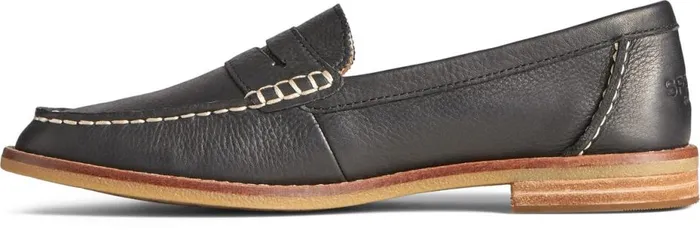Women Seaport Penny Leather Loafer Black Sperry Sneakers Women Seaport Penny Leather Loafer Black Sperry Sneakers