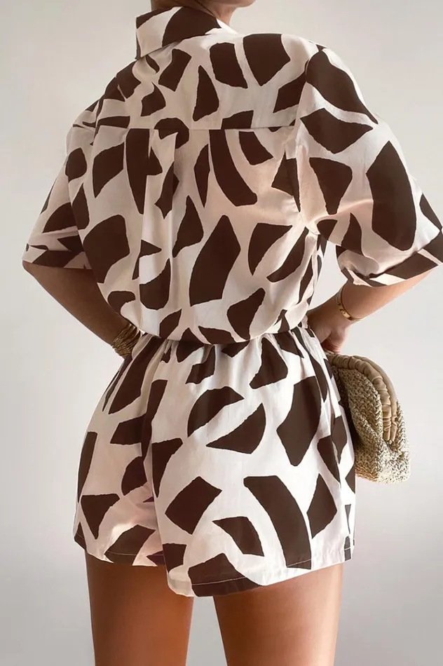 Women Shirts and Blouses Runaway The Label ZANZI SHIRT Lazure Chocolate