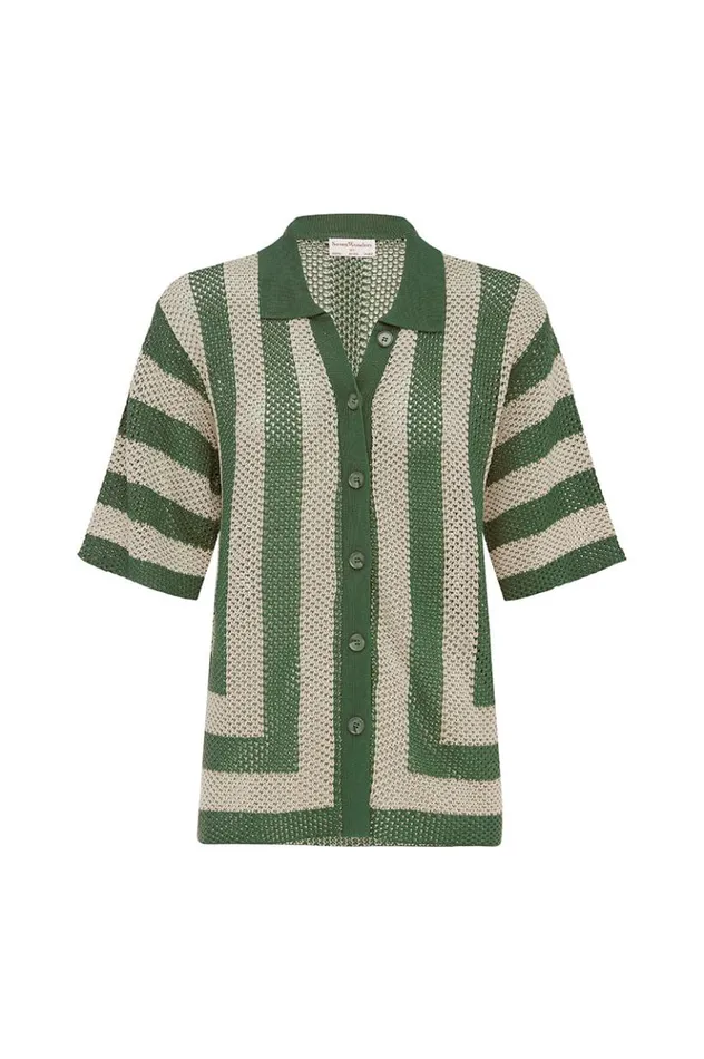 Women Shirts and Blouses Runaway The Label ZIGGY TOP Khakisand