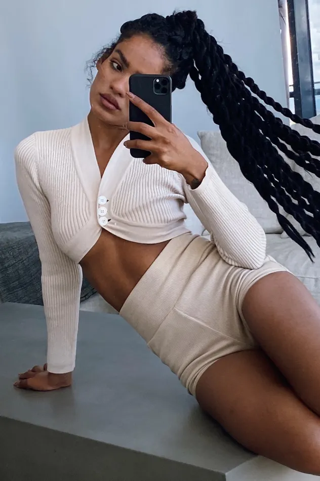 Women Shorts Runaway The Label Aisha Short Sand