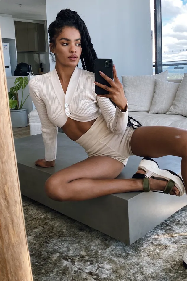 Women Shorts Runaway The Label Aisha Short Sand