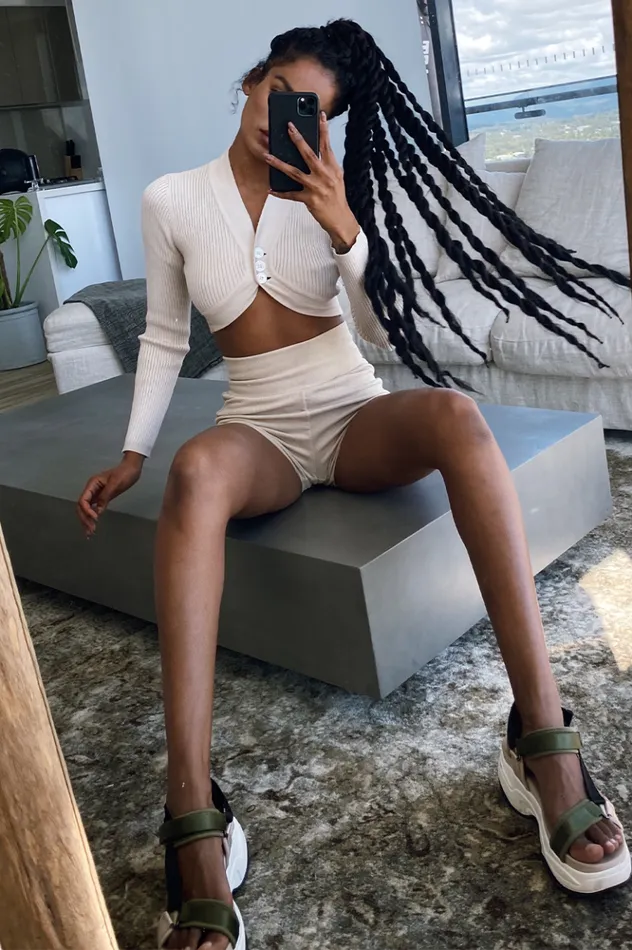 Women Shorts Runaway The Label Aisha Short Sand