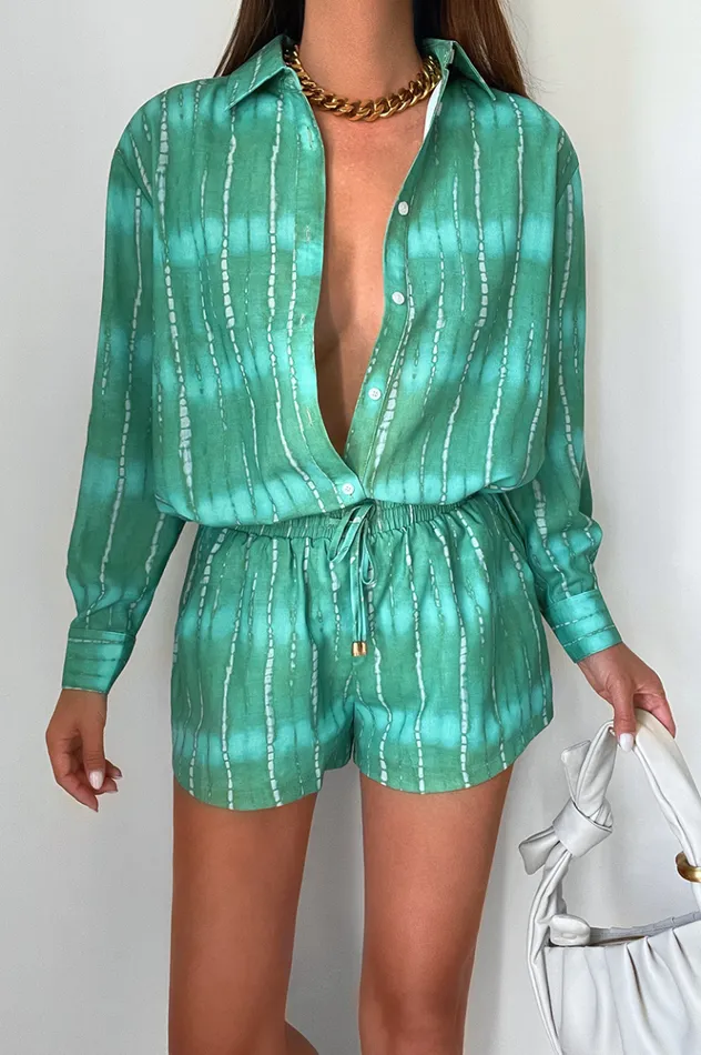 Women Shorts Runaway The Label Nori Short Green Women Shorts Runaway The Label Nori Short Green