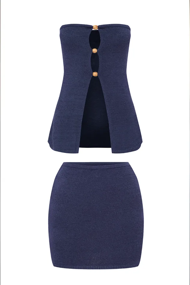 Women Skirts Runaway The Label NELLIE MINI SKIRT Midnight Women Skirts Runaway The Label NELLIE MINI SKIRT Midnight