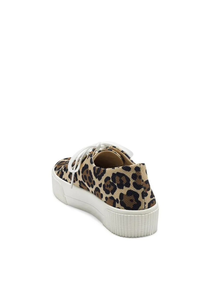 Women Sneakers Jessica Simpson Edda Platform Sneaker In Leopard Natural Textured Leopard