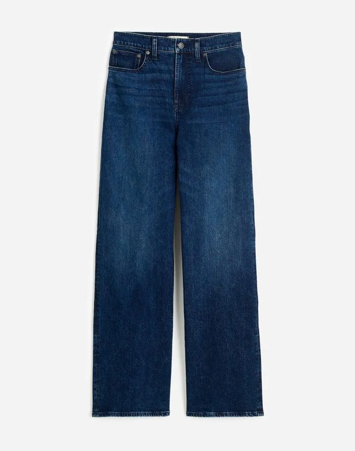 Women The Plus Perfect Vintage WideLeg Jean Nighthawk Wash Madewell Jeans
