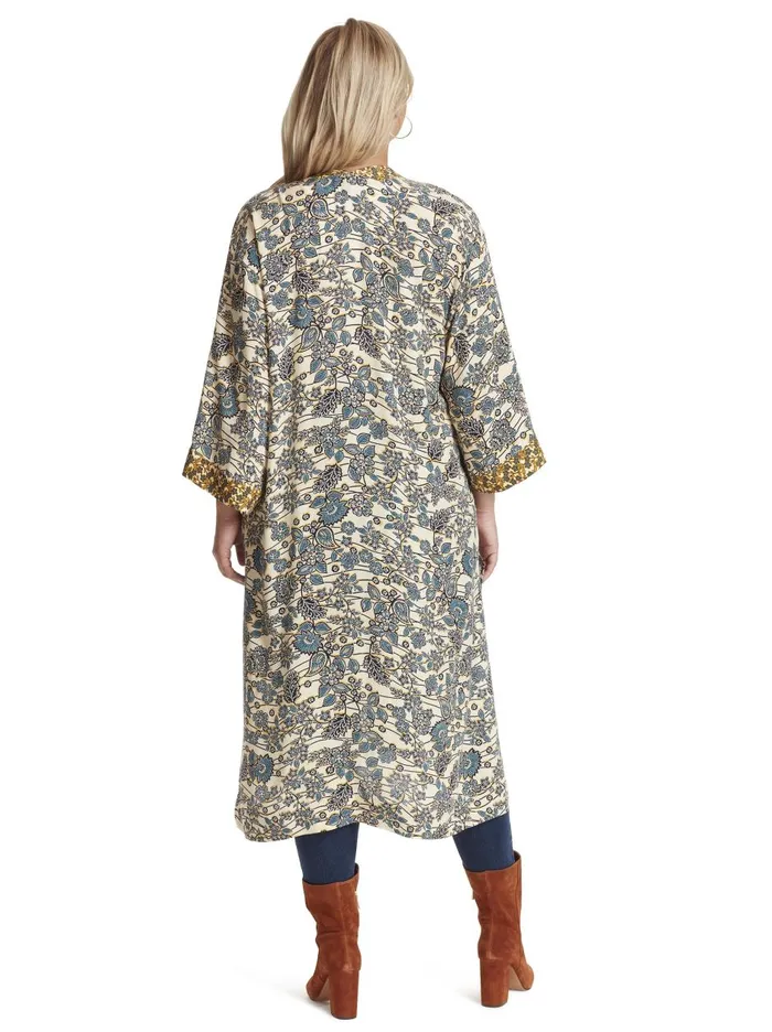 Women Tops Jessica Simpson Waverly Kimono In Frozen Dew Florals Frozen Dew Florals